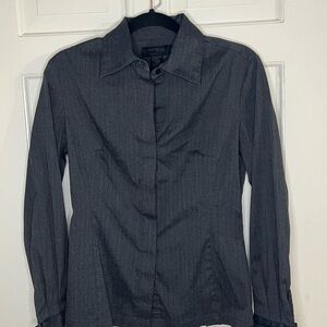 Express Charcoal Button-Up Shirt